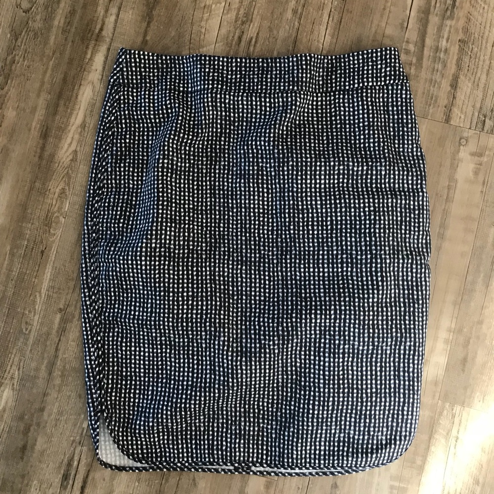 Blue cotton skirt - The Loft size 6